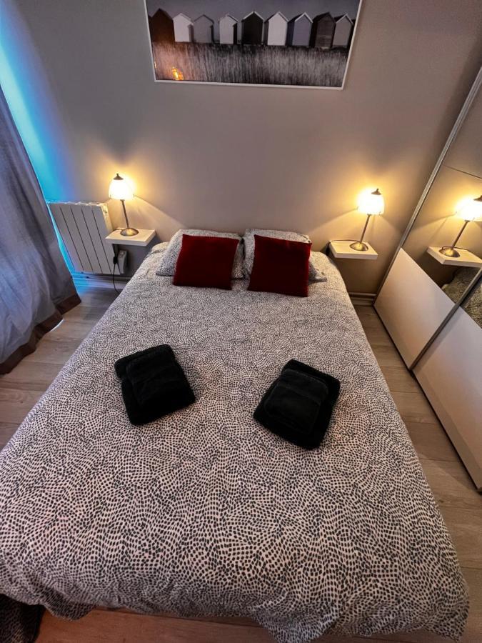 Appt Traversant Vu Mer Et Dunes Avec Garage Le Touquet Bagian luar foto